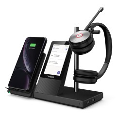 Experience Superior Sound Quality with Yealink Teams DECT Headset WH66 Dual - 1308003